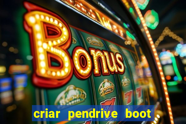 criar pendrive boot windows 10